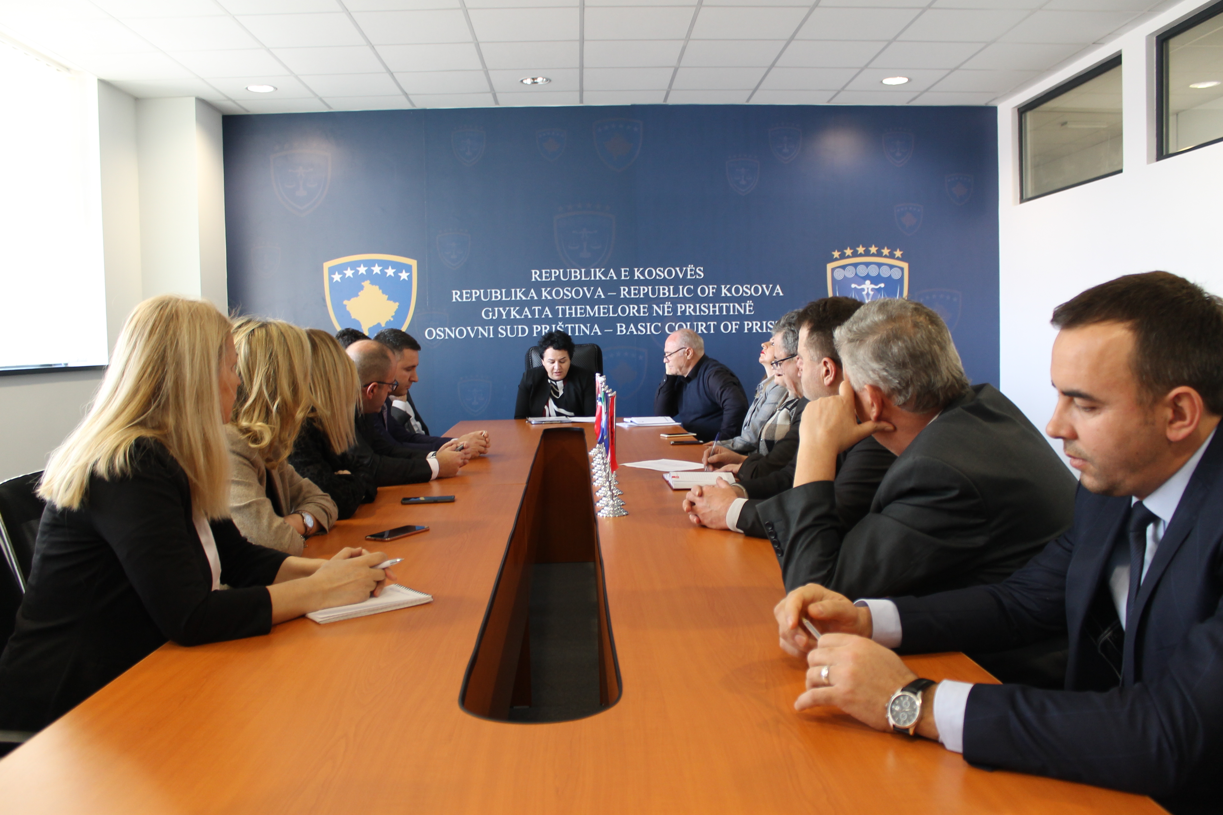 Kryetarja Bytyçi mban takim me gjyqtarë nga Departamenti i Përgjithshëm – Divizioni për Çështje Civile