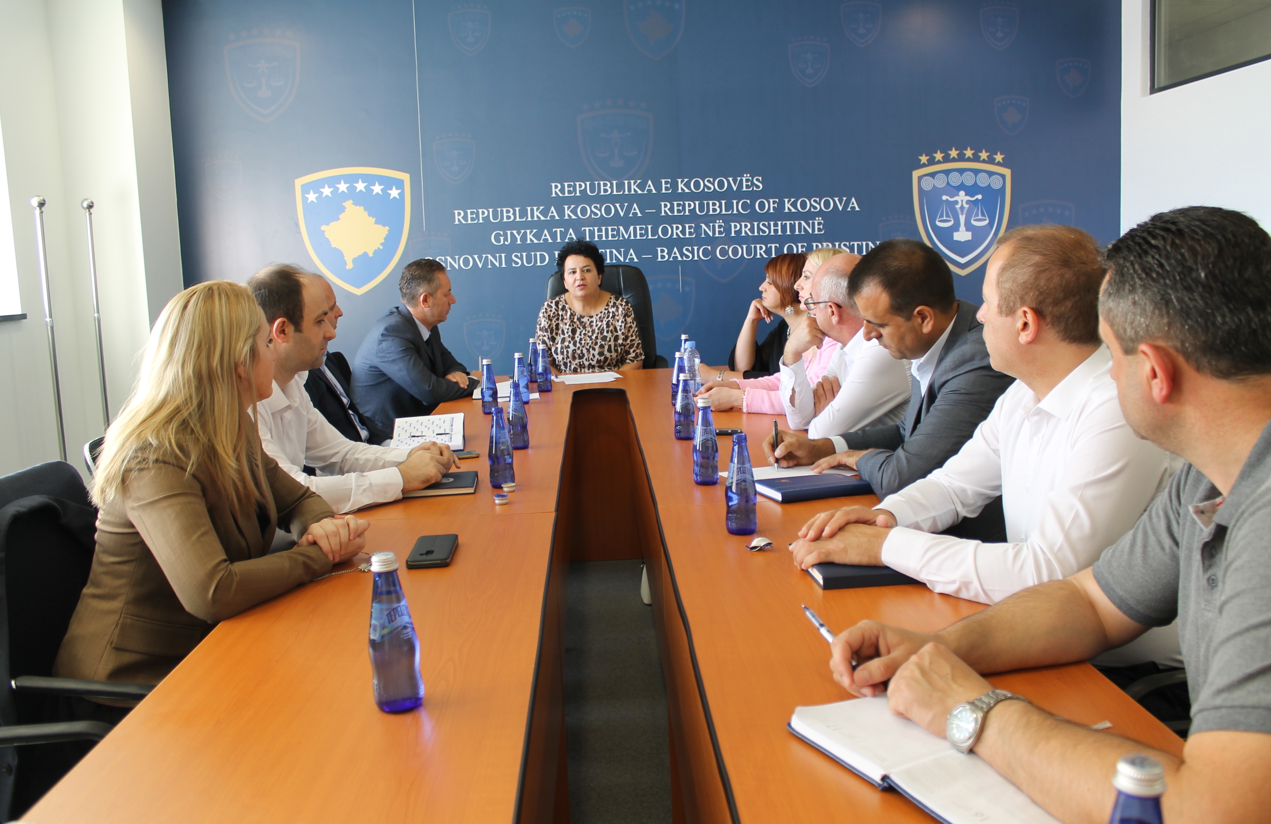 Kryetarja Afërdita Bytyçi ka mbajtur takim me gjyqtarët e Divizionit për Çështje Penale