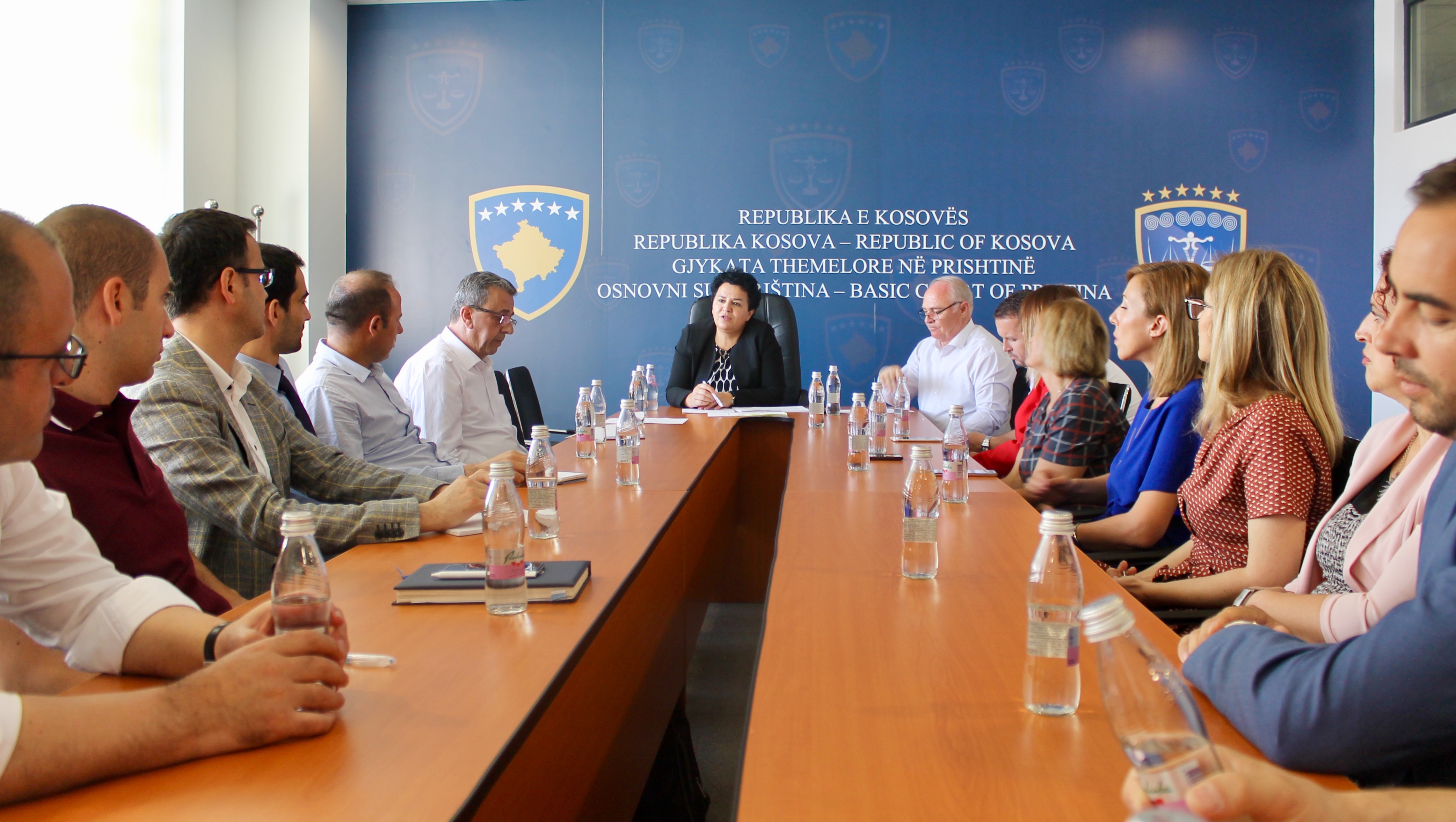 Kryetarja Bytyçi mban takim me gjyqtarët e Departamentit për Çështje Civile