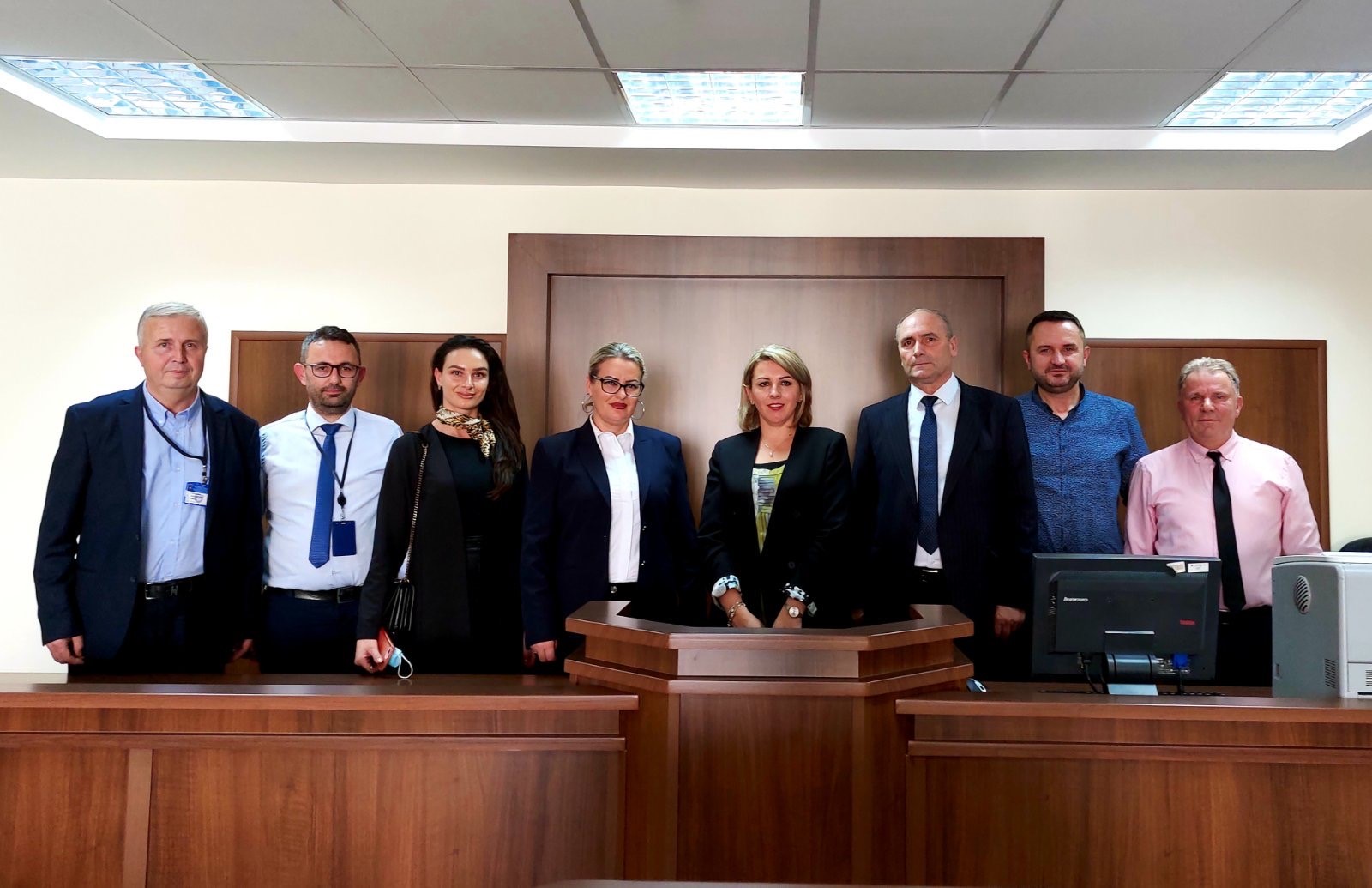Kryetarja e Gjykatës Themelore në Prishtinë Albina Shabani Rama ka vizituar degën e Gjykatës Themelore të Prishtinës në Lipjan