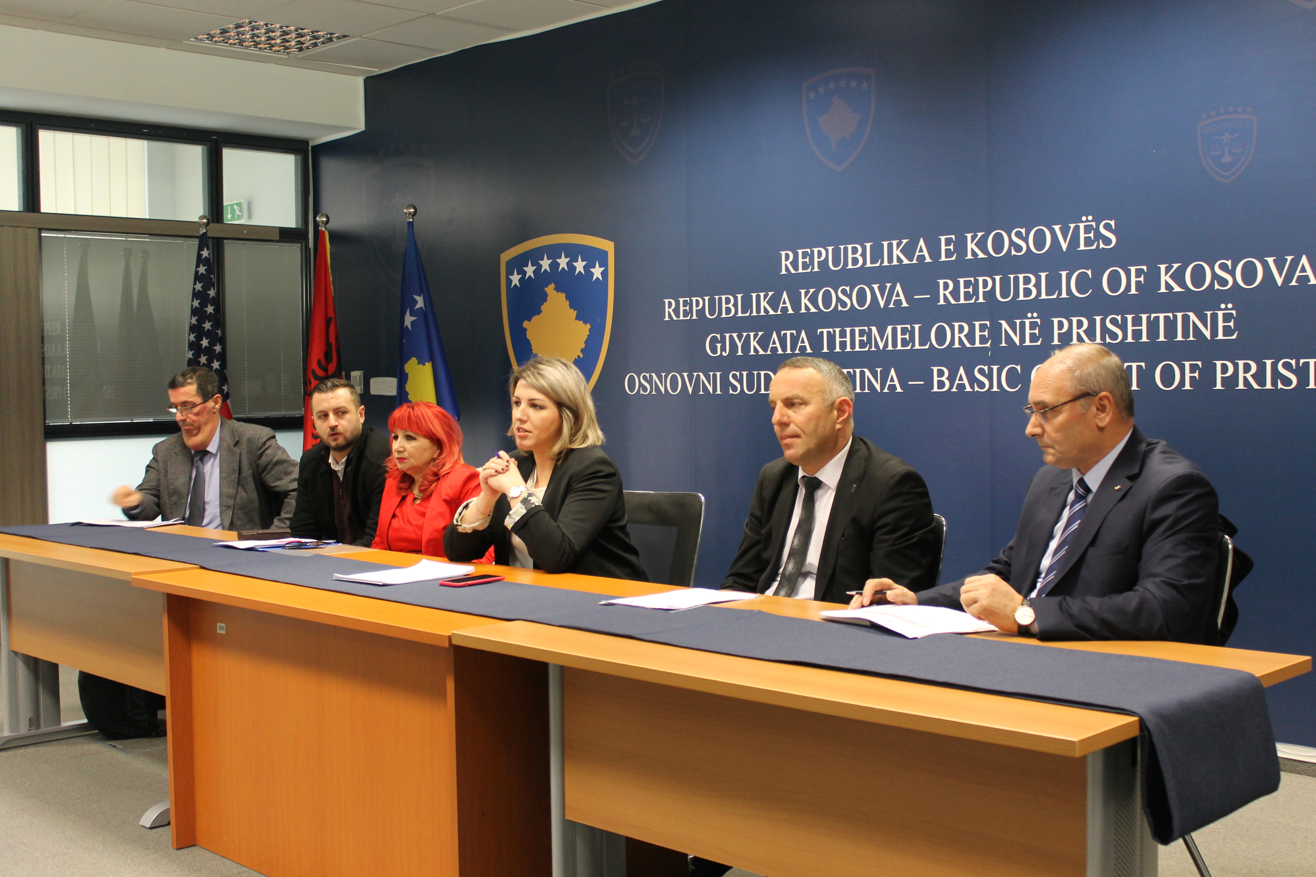 Mbahet kolegjiumi i fundvitit me gjyqtarë të Gjykatës Themelore në Prishtinë
