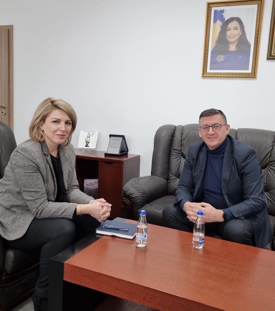 Kryetarja e Gjykatës Themelore në Prishtinë ka pritur në takim Drejtorin e Qendrës për Punë Sociale në Prishtinë
