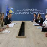 Nënkryetarja e gjykatës bashkë me gjyqtarët e Departamentit për Çështje Administrative pritën në takim Kryesuesin e KGJK-së, Zëvëndes kryesuesen e KGJK-së dhe Kryetarin e Komisionit për Përmirësimin e Qasjes në Drejtësi